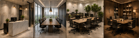Customized office spaces